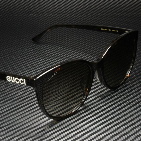 Gucci Dark Brown 56mm Sunglasses